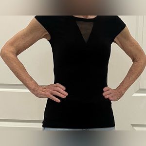 WHITE HOUSE BLACK MARKET SHORT SLEEVE TEE, Size XXS